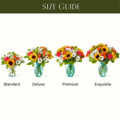 Sun-drenched Blooms Bouquet – LATE BLOOMERS FLORAL & GIFT LLC, Willmar MN