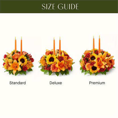 Grateful Centerpiece – LATE BLOOMERS FLORAL & GIFT LLC, Willmar MN