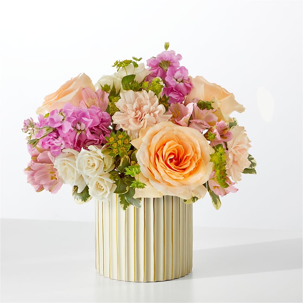 Paradise Bouquet with Ivory Vase – LATE BLOOMERS FLORAL & GIFT LLC, Willmar MN