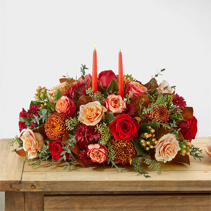 Gather Near Centerpiece – LATE BLOOMERS FLORAL & GIFT LLC, Willmar MN