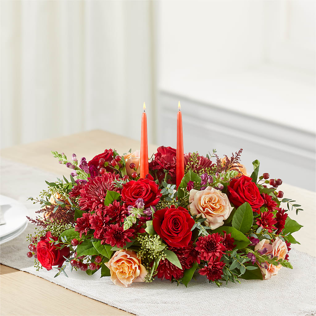 Most Thankful Centerpiece – LATE BLOOMERS FLORAL & GIFT LLC, Willmar MN