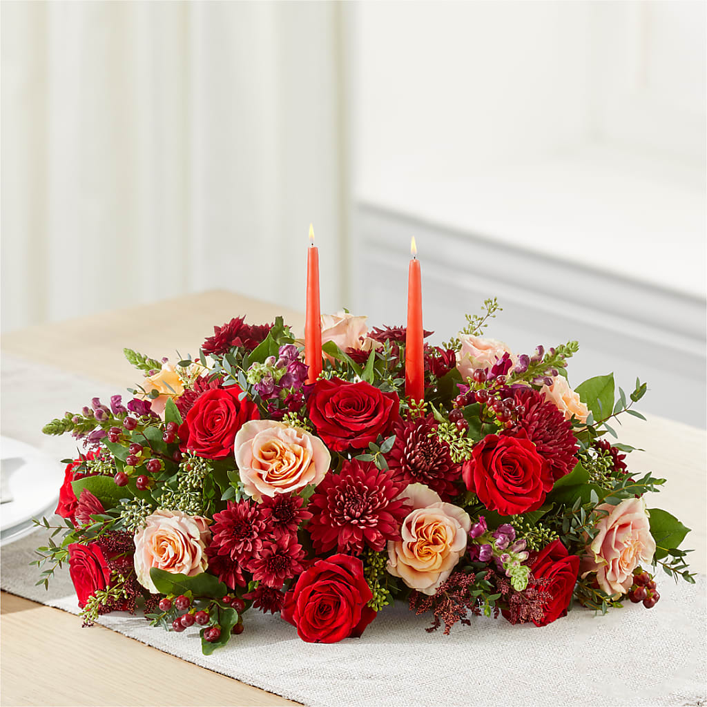 Most Thankful Centerpiece – LATE BLOOMERS FLORAL & GIFT LLC, Willmar MN