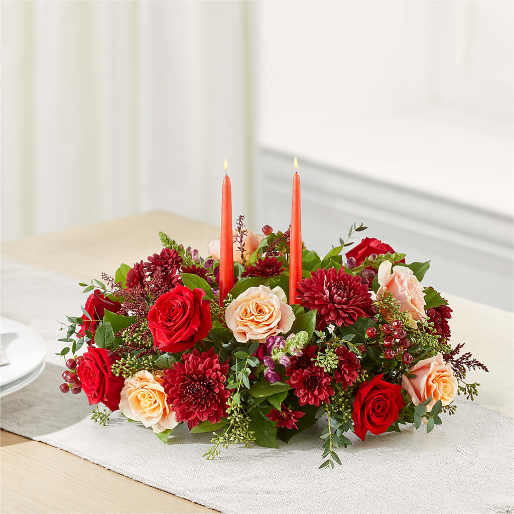 Most Thankful Centerpiece – LATE BLOOMERS FLORAL & GIFT LLC, Willmar MN